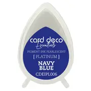 Pearlescent Navy Blue Essentials Fast-Drying Pigment Ink CDEIPL006