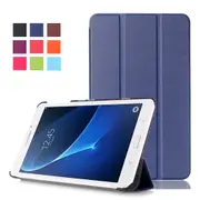 MCC For Samsung Galaxy Tab A/A6 10.1 Smart Leather Case Cover T580 T585 inch [Dark Blue]