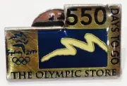 550 DAYS TO GO OLYMPIC STORE SYDNEY OLYMPIC GAMES 2000 PIN COLLECT #887