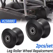 2X For Proform 238880 Elliptical Leg Roller Wheel Repalcement XP160 Trainer 600