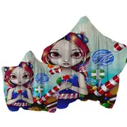 Kids Candy Loving Fairy with a Sweet Tooth Towel with Hood