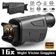 850nm Digital Night Vision Monocular 16X Infrared Scope 300m IR Hunting Goggles