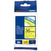 Brother Tze-S661 Strong Labelling Tape 36Mm Black On Yellow