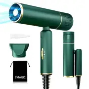 Fast-Drying Hair Dryer, Foldable Ionic with Storage Bag for Travel, Lightweig...