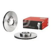 Brembo Prime Vented Brake Rotor - Single - 09.6967.14