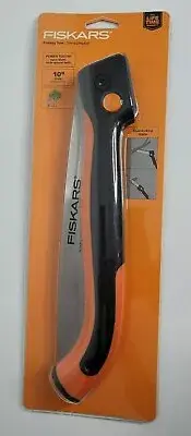 Fiskers Power Tooth 10" Folding Saw NEW Pruning Dual Locking Blade Garden Tool