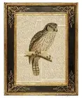 Owl #3 Art Print on Vintage Book Page Birds Home Office Wall Hanging Decor Gifts