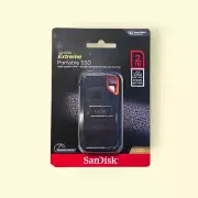 SanDisk Extreme Portable 2TB External USB-C NVMe SSD - Black