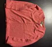 Women’s Eddie Bauer Lambs Wool Sweatshirt Size Petite Medium