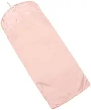 FONDOTIN 1Pc Pink Hanging Bag Cover for Clothes Translucent Design Overcoat Bag Clothing Protector for Wardrobe Organization and Dust Prevention