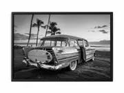 Station Wagon Car Framed Print Fine Art Poster Print