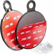 Dashboard Pad Mounting Disk for Suction Cup Mount - 3M Dashboard Sticky Pad for Car Phone Holder - Ultra Sticky Adhesive Replacement Disc for Garmin Dash Cam, GPS, iOttie Car Mount - 75mm 2-Pack