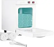 Advwin Hot Towel Warmer, Professional Mini Towel Warmer, Spa Towel Warmer Cabinet with Stainless Steel Rack, Fast Heating for Beauty, Salon, Home, Massage (White)