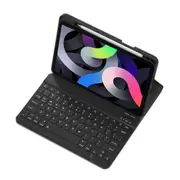 Nevenka Removable Square Keyboard Case For iPad with Pen Slot Wireless BT Lightweight Case-Black For iPad 10.2/iPad Air 10.5/iPad Pro 10.5