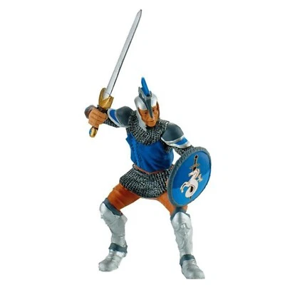 Bullyland Knight With Sword Blue Figure 80764 NEW IN STOCK