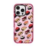 iPhone 16 Pro Impact Case MagSafe Compatible Sushi Pug