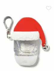 Bath & Body Works Santa Clause Hat with Bell PocketBac Holder New with Tags