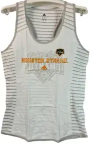 adidas Womens Houston Dynamo Tri-Blend Sketchy Tank MEDIUM WHITE