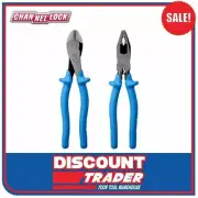 Channellock 1000V 8.5” Electrician’s Pliers & 8” Side Cutters - 3248 3238 - PG-2