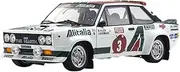 Scale Finished Model Car 1:18 Simulation for Fiat 131 1978 Die-cast Alloy Racing Car Model Adult Collection Display Ornaments Miniature Replica Car