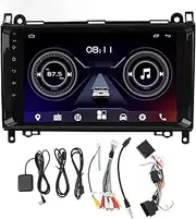 Brilluxa Car Stereo, Navigation Head Unit, Compatible with Benz Viano Vito Sprinter B Class W245 B150 B160 B170, Android Touch Screen Radio System