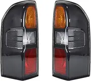 26550-VV00A 26555-VV00A，Compatible for Nissan Patrol GU Y61 2004-2016 Car Tail Light Rear Brake Lamp Signal Light With Line Without Bulbs(1 Set)