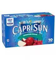 〽️New Exclusive Capri Sun Mountain Cooler Mix Fruit Kids Juice Boxes 10 Pouches