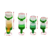 10 PCS Bird Drinker Parrot Feeder Dish Cups Drinking Fountain Feeding