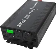 2700W Pure Sine Wave Inverter, Off-Grid Solar Power Inverter,12V 24V 48V 60V 72V DC to 120V/230V AC Converter, Peak 6000W Outlets for Home, Vehicles,12V to 110V