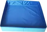 Non Inflatable Pet Bathtub - Square Shape Pet Pool, Foldable Dog Bathtub | Save Space Bath Accessory For C