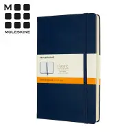 在飛比找博客來優惠-MOLESKINE 經典硬殼筆記本 (L型) 加量型-橫線寶