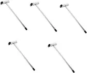 HOLIDYOYO 5pcs Easy to Clean Marshmallow Spoon Stainless Steel Spoon for Food Versatile Saves Time Effort for Sweet Treats