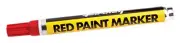 Forney 70820 Quick Drying Oil-Based Red Paint Marker for Permanent Marking