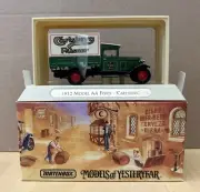 MATCHBOX GREAT BEERS OF THE WORLD YGB05 1932 MODEL AA FORD - CARLSBERG