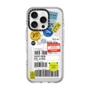 iPhone 16 Pro Clear Case MagSafe Compatible Label Sticker Design 2