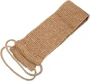 YOSADIER 1pc Linen Bath Towel Scrubber Long Strip Back Rubbing Towel for Easy Cleaning and Lotion Application for Adults Random Style Reusable and Washable