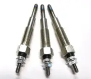 3 Glow Plugs for Mahindra 2015 2815 3215 3316 3616 Tractor Max 22 24XL 26XL 28XL