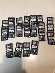 LOT of 20 Taco Bell Diablo Salsa Hot Sauce Packets with sayings - see photos NEW