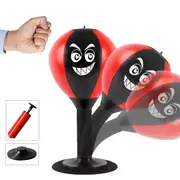 Desktop Punching Bag Stress Relief Ball With Suction Cup Desk Table Boxi