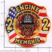 Tennessee - Memphis Engine 22 Battalion 6 TN Fire Dept Patch