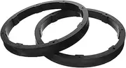 Cabilock 1 Pair Car Speaker Spacer Rings Replacement 6.5 Inch for Vehicles Enhance Sound Aesthetics
