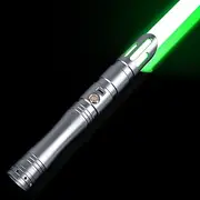 Dueling Lightsaber Smooth Swing Heavy-Duty Light Saber | Motion Control FX Saber Sword with Aluminum Hilt Duel Blade, USB-C Recharge Saber Toy for Adults & Kids | 16 RBG Colors 12 Sound Fonts
