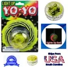 Light Up LED YoYo, Lights Up Red, Glows in Dark, Classic Kids Toy, Ages 3 & Up