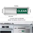 Clean Dirty Dishwasher Magnets Dirty Clean Sign - Clean F1I8; Dirty Signs I5C0