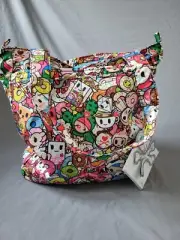 NWT JuJuBe X Tokidoki Tokipops Be Light Zip Tote Unicorno Cactus Friends Moofia