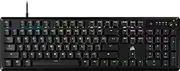 CORSAIR K70 CORE RGB Mechanical Gaming Keyboard - CORSAIR Red Linear Keyswitches - Sound Dampening - Media Control Dial - iCUE Compatible - QWERTY NA Layout - Black