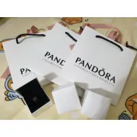 在飛比找蝦皮購物優惠-Pandora 潘朵拉珠寶盒 飾品盒 串飾盒 串珠盒 紙袋 