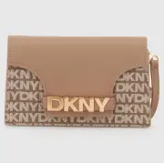 DKNYAvril Wallet On A StringChino/Shitake New With Tags RRP $269 Special
