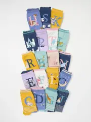 FatFace Multicolour Alphabet Socks (AC3282) | $17