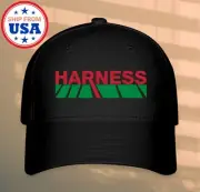 Harness Corn Seeds Black Hat Baseball Cap Size S/M & L/XL